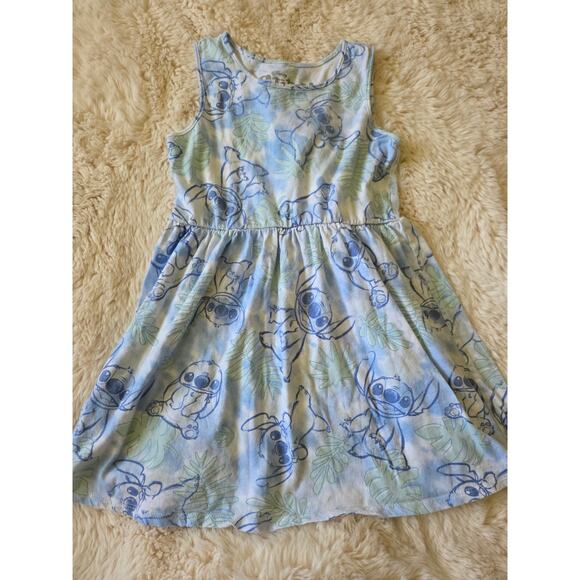 Girls Lot of 9 Dresses 1 Romper girls size 6-7 Sleeveless summer spring - Picture 8 of 9